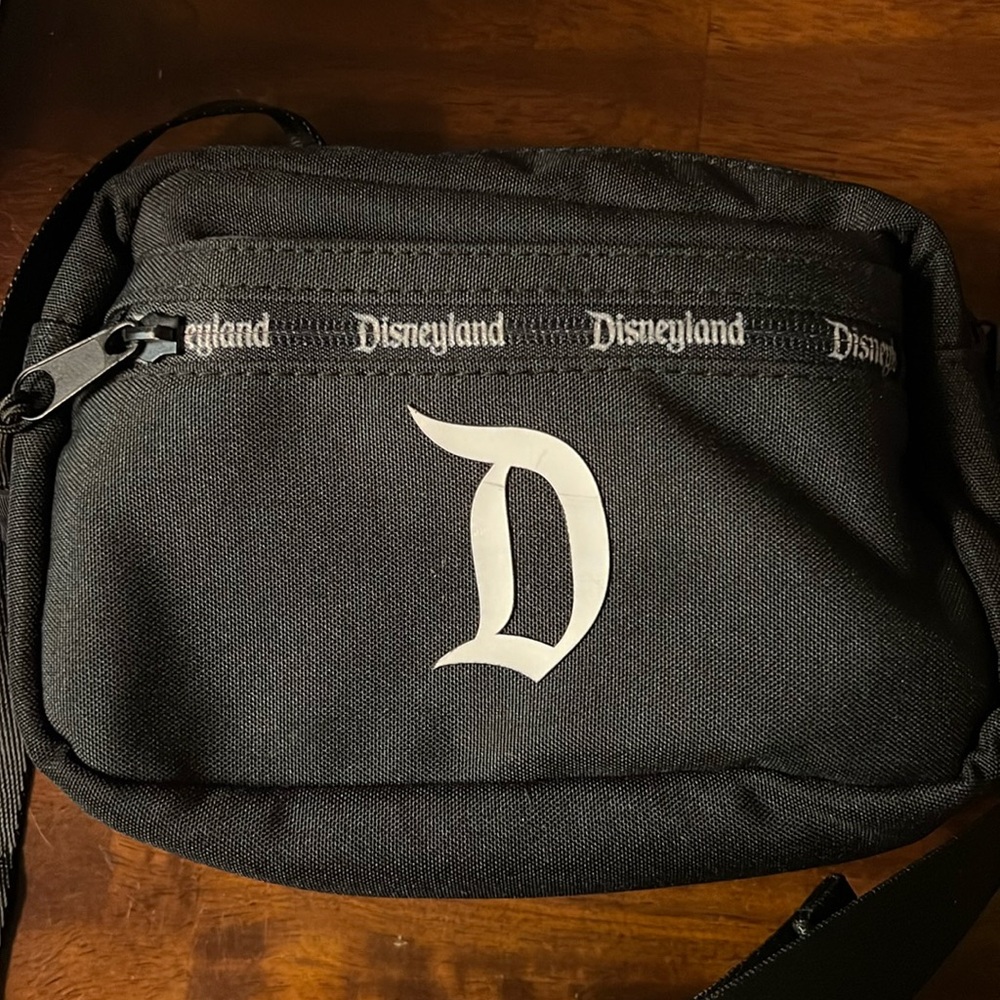Disneyland Black Crossbody Bag